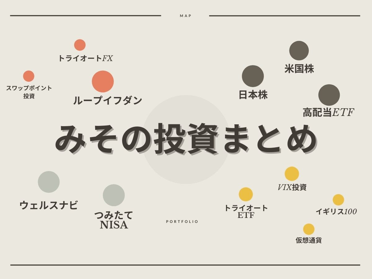みその投資履歴まとめ。損失も利益も経験した手法を公開します。 - みその資産運用教室